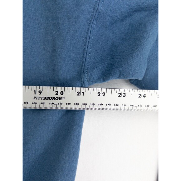 Nirvana‎ Sweater Mens Large Blue Smiley Face Logo Sweatshirt Pullover - Picture 6 of 6